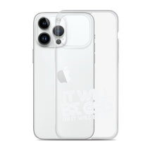 Load image into Gallery viewer, Clear "Ït Will Be God"Case for iPhone®