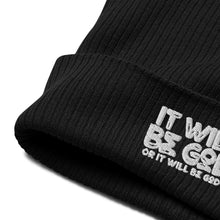 Load image into Gallery viewer, Organic Äs It Is in Heaven" ribbed beanie