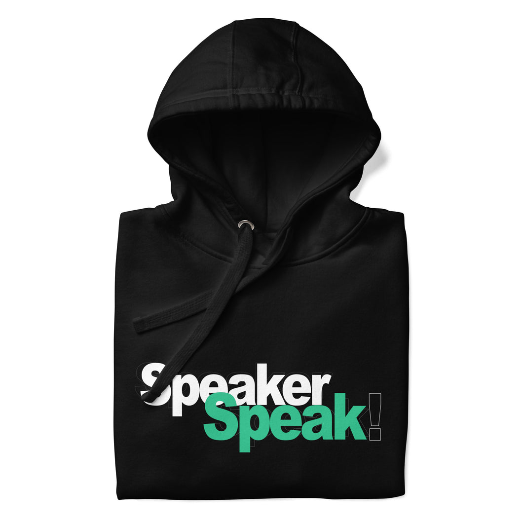 Speaker Speak  Hoodie